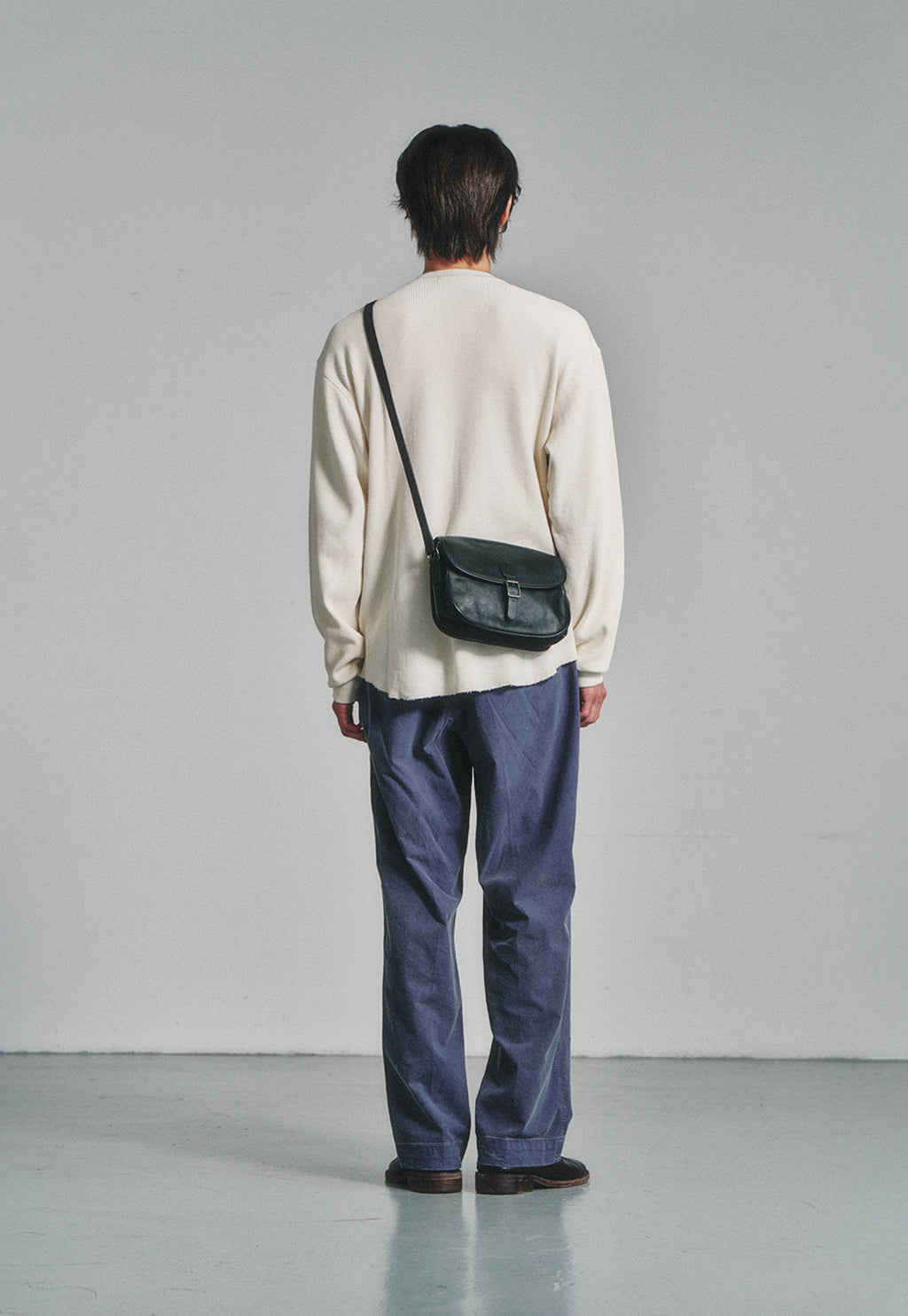 Art if acts - Garment Dyed Waffle Henley (Cream) product image 3 | TRAB K-Fashion Australia