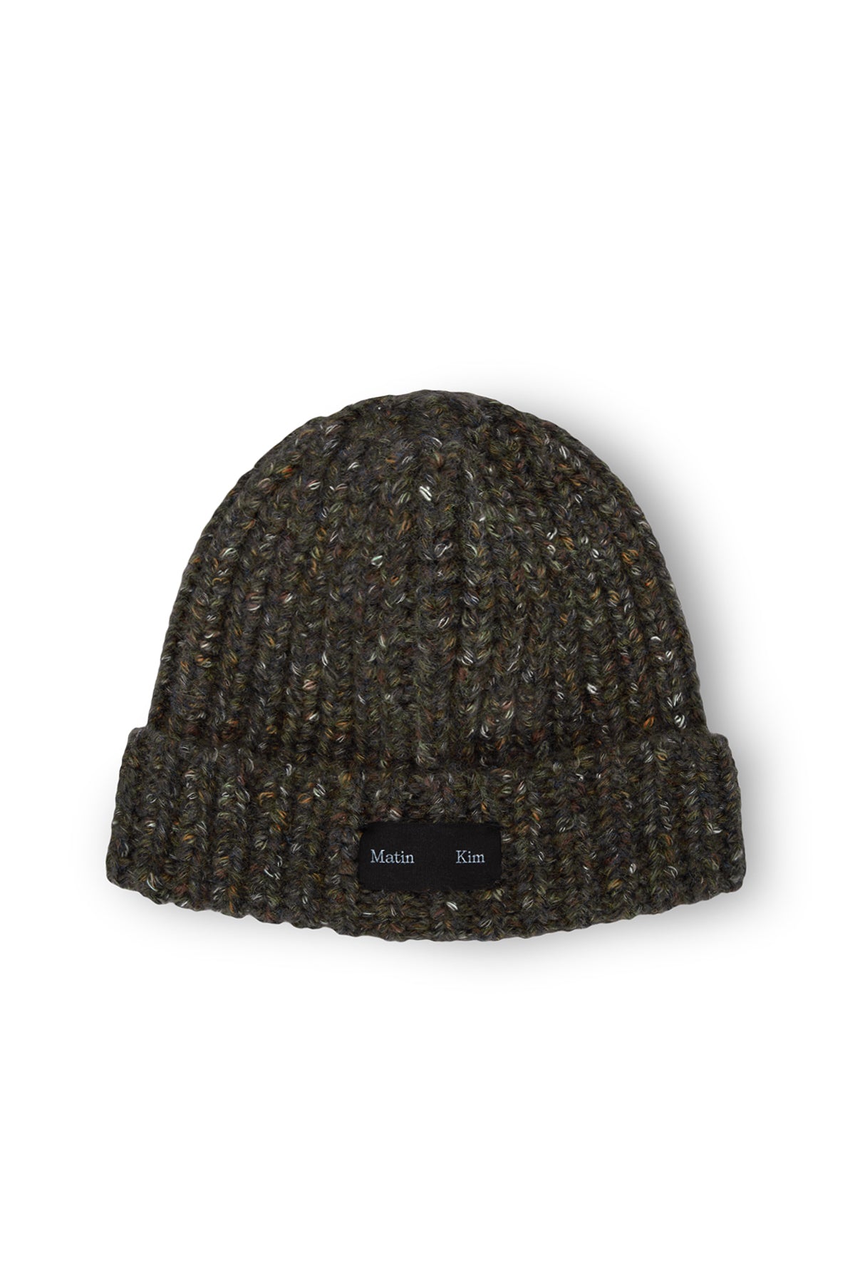 Matin Kim - Matin Mixed Yarn Beanie (Khaki) product image 1 | TRAB K-Fashion Australia