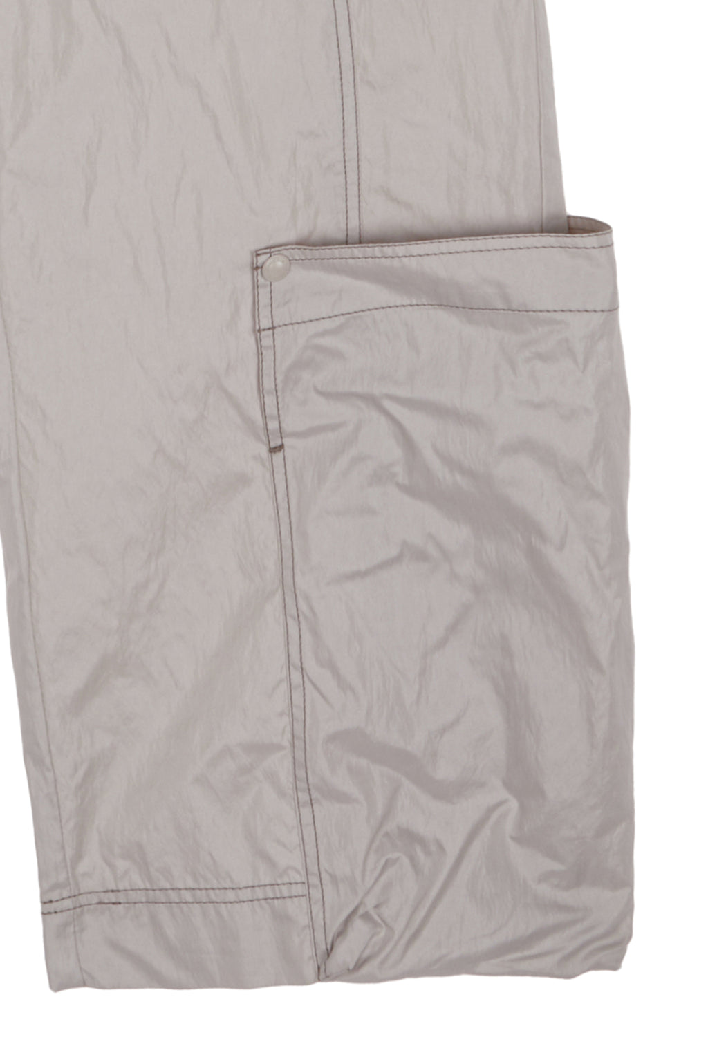 Matin Kim - Loose Pocket Nylon Pants (Beige) product image 4 | TRAB K-Fashion Australia