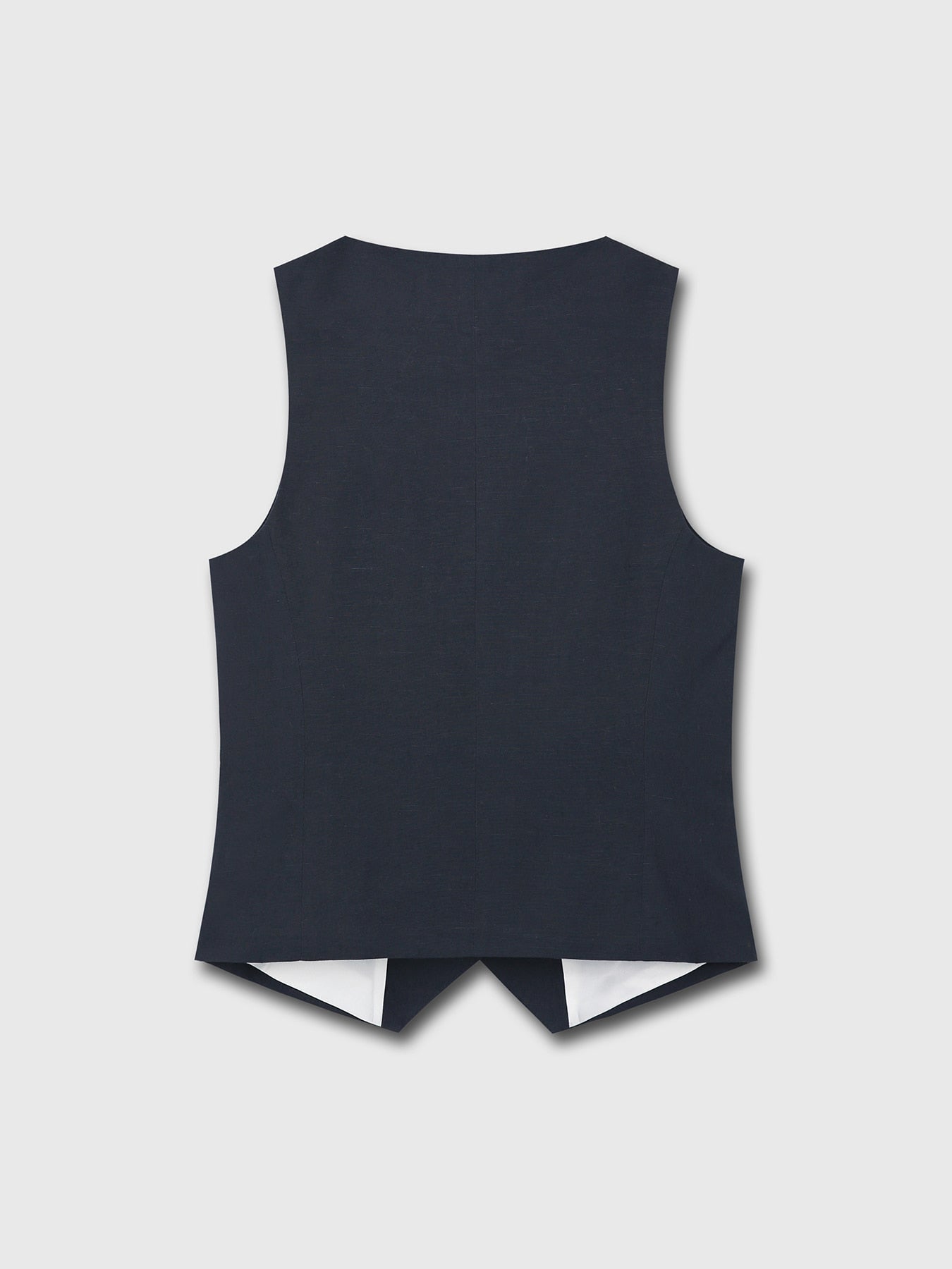 Tonywack - Linen Tailored Vest (Navy) product image 8 | TRAB K-Fashion Australia
