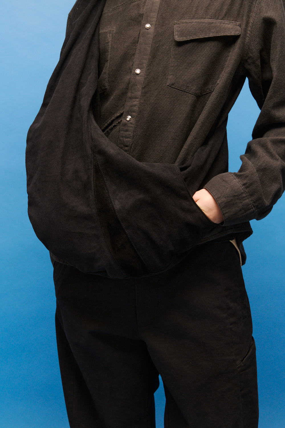 Hatchingroom - Curved Bag (Black) product image 8 | TRAB K-Fashion Australia