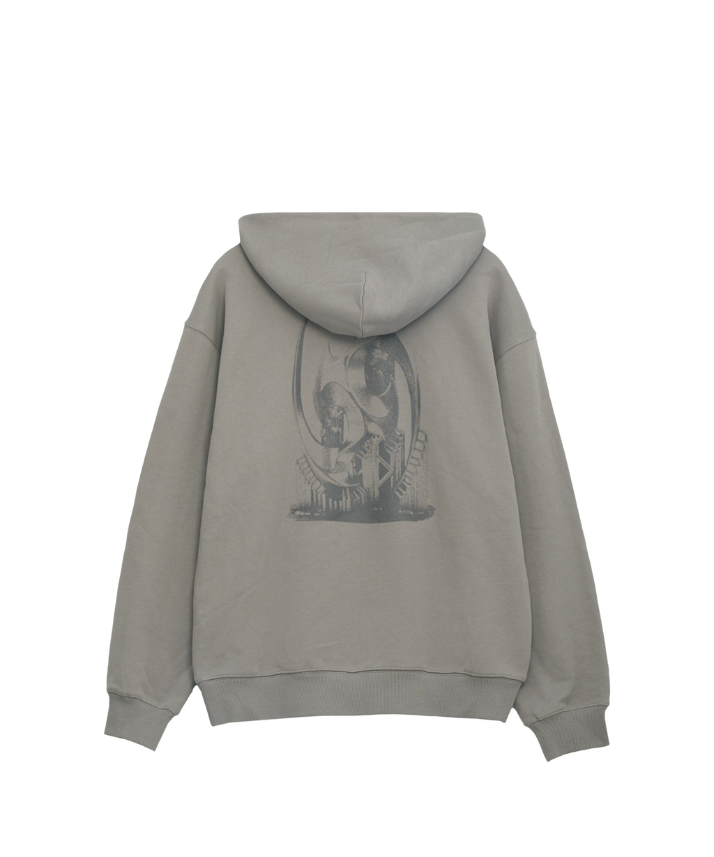 San San Gear - Sculpture Hoodie (Ash Brown) product image 4 | TRAB K-Fashion Australia