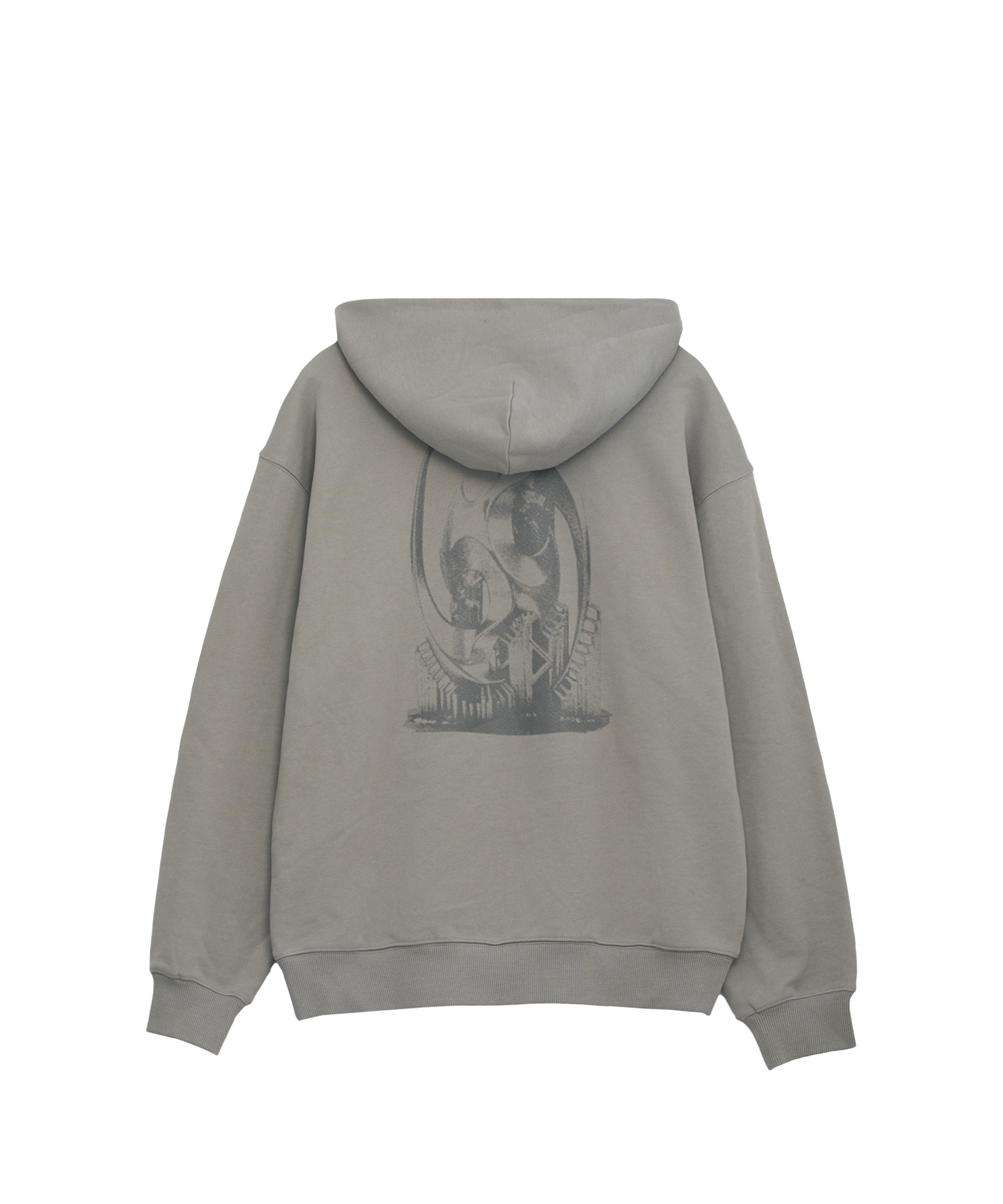San San Gear - Sculpture Hoodie (Ash Brown) product image 4 | TRAB K-Fashion Australia