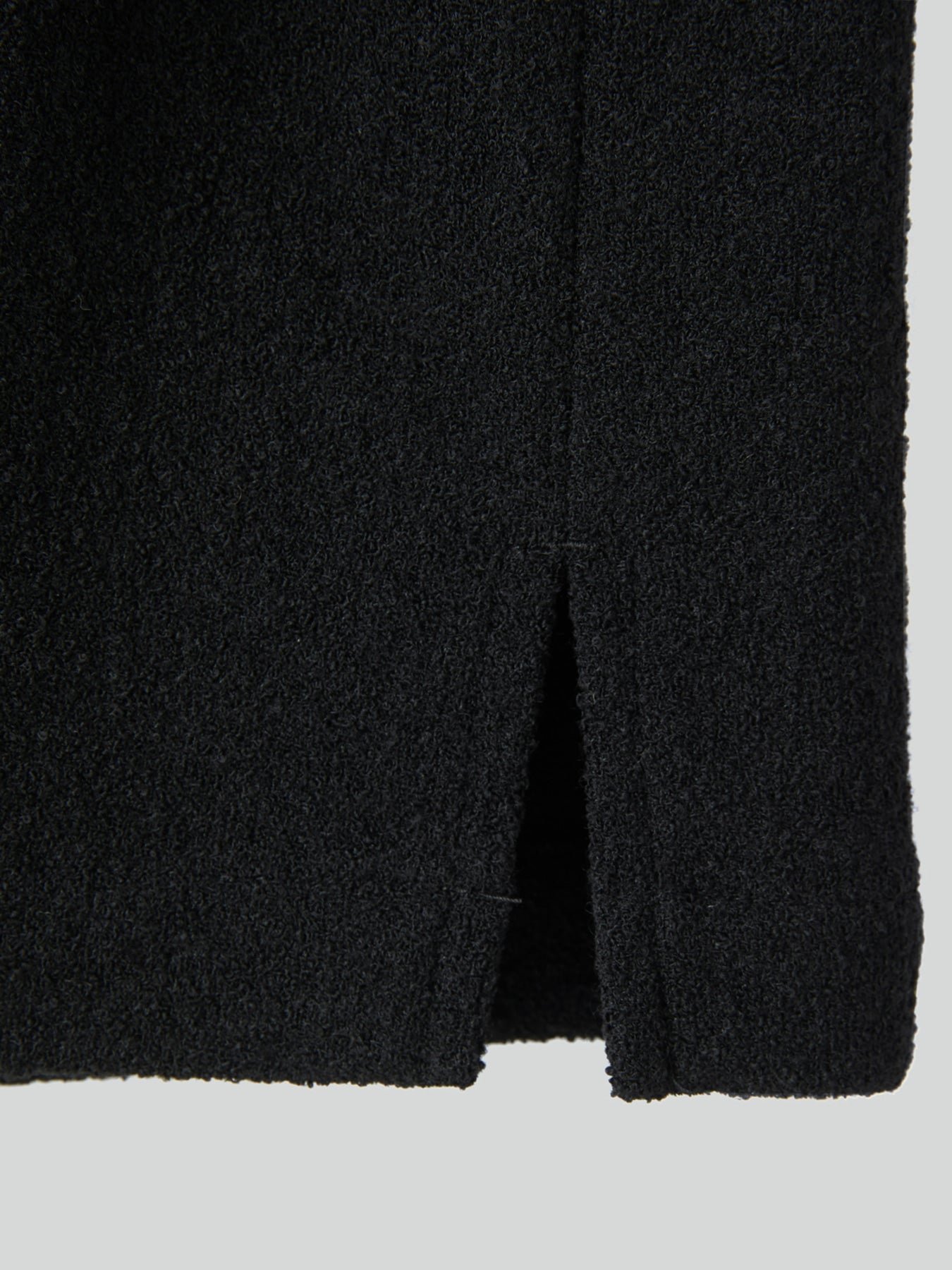 Recto - Wool Tweed Soft Shirt (Black) product image 11 | TRAB K-Fashion Australia
