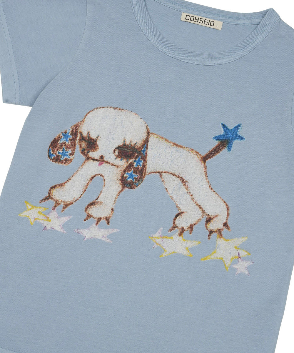 Coyseio - Vintage Puppy T-Shirt Cloud (Blue) product image 13 | TRAB K-Fashion Australia