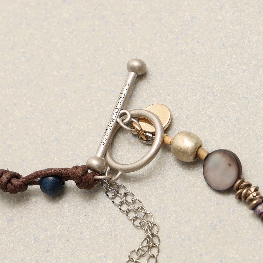 Towtow Archive - Lizard Mixed Beads Necklace Mix (OC) product image 5 | TRAB K-Fashion Australia