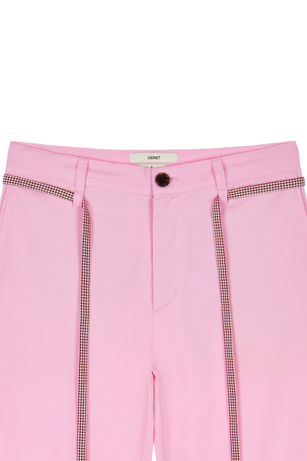 Deinet - Deinet Check String Pants (Pink) product image 3 | TRAB K-Fashion Australia