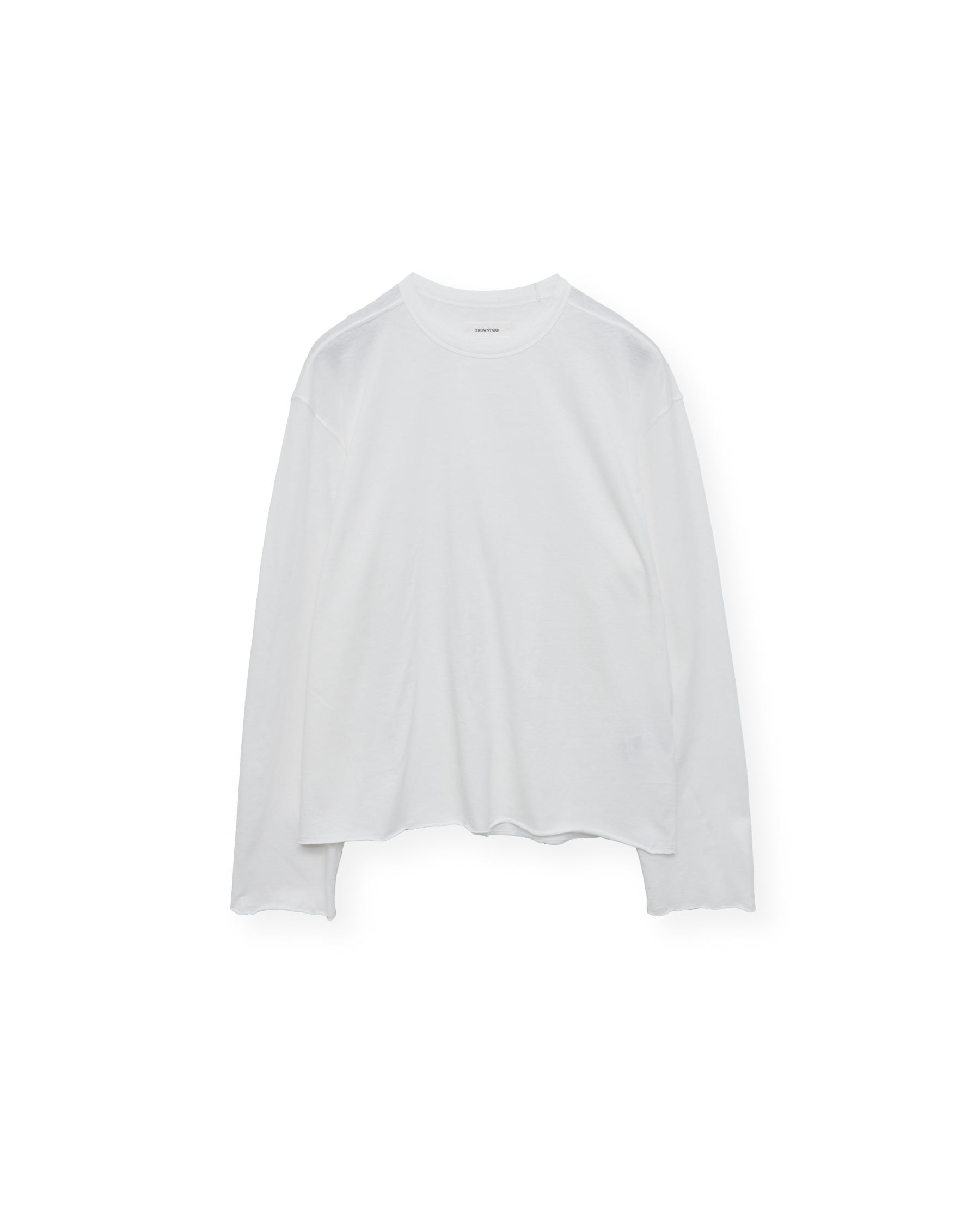 Brownyard - Cut Off Long Sleeve (Ivory) product image 4 | TRAB K-Fashion Australia