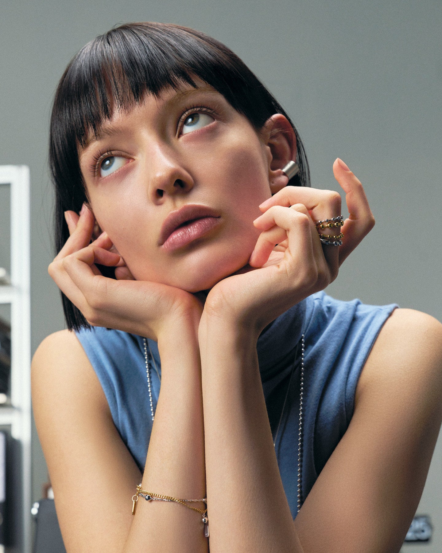 Numbering - Engraved Ear Cuff #7353 product image 2 | TRAB K-Fashion Australia