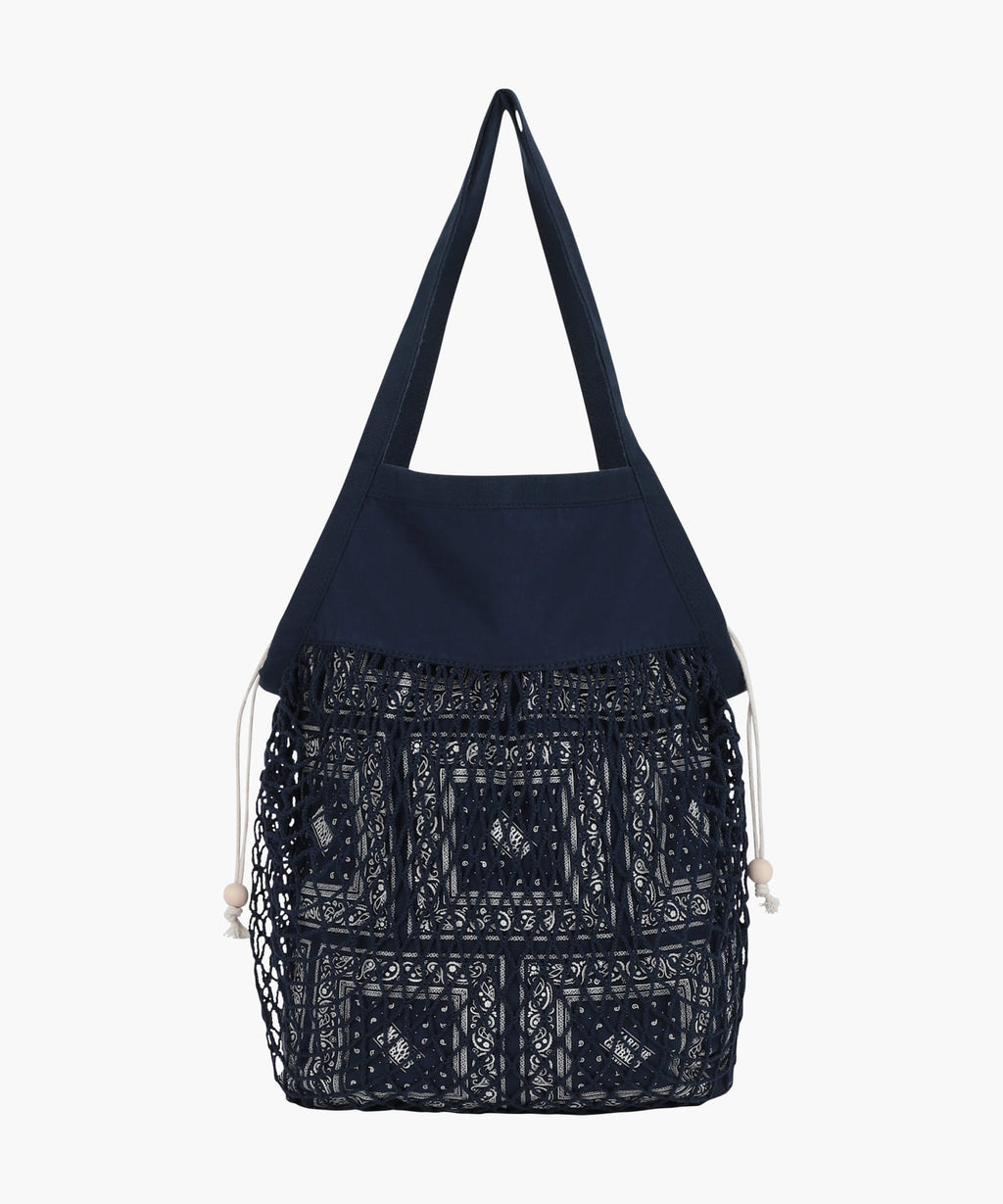Marithe & Francois Girbaud - Bandana Net Bag (Navy) product image 2 | TRAB K-Fashion Australia
