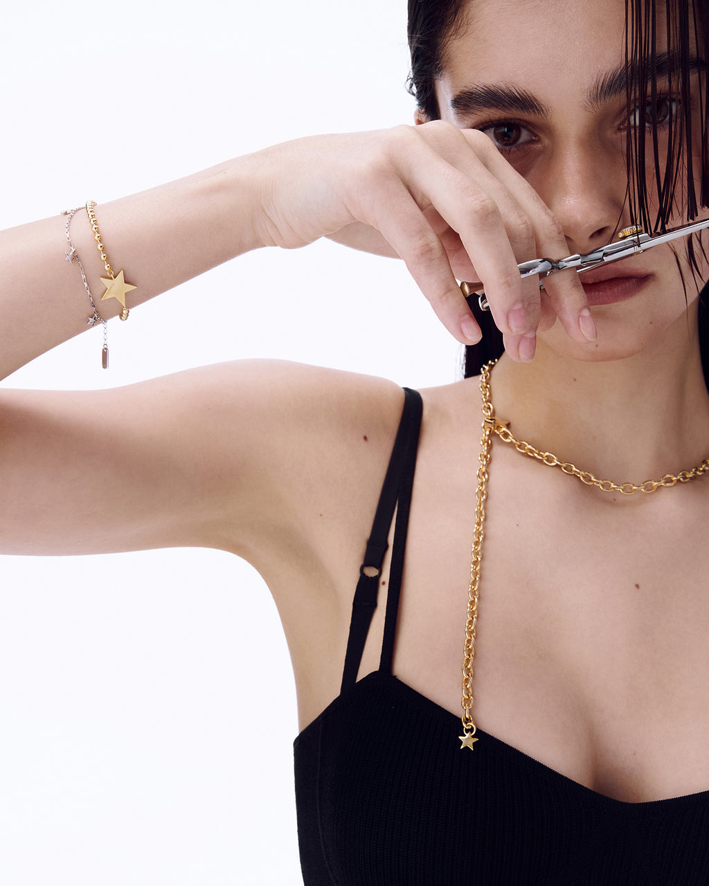 Numbering - Star Ball Chain Bracelet #5931 product image 4 | TRAB K-Fashion Australia