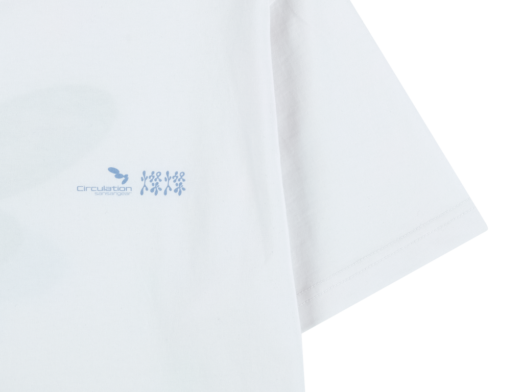 San San Gear - Chan Chan Symbol T-Shirt (White) product image 6 | TRAB K-Fashion Australia