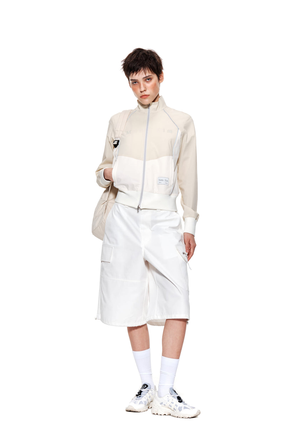 Matin Kim - Piping Track Jumper (Light Yellow) product image 9 | TRAB K-Fashion Australia