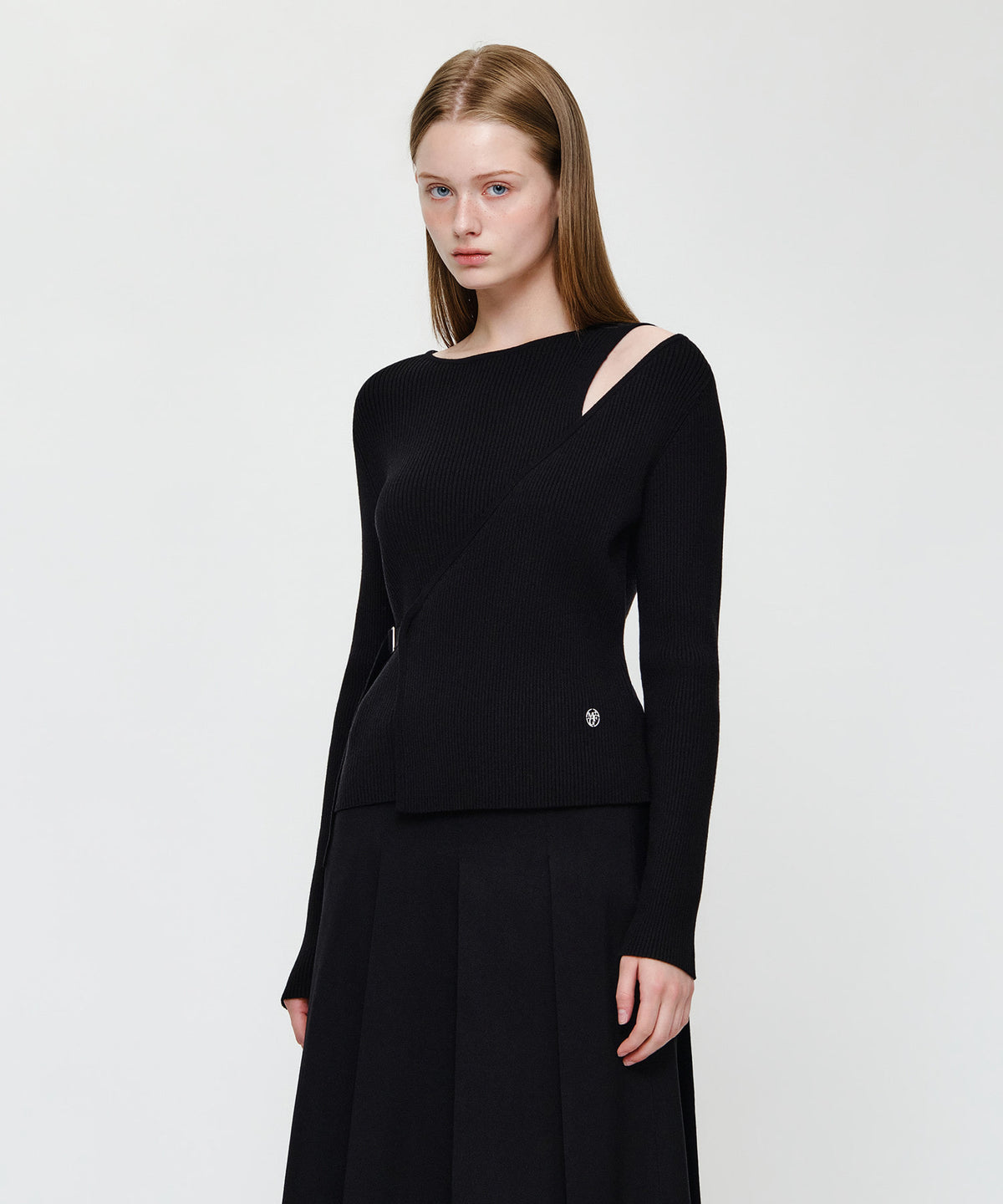 Marithe & Francois Girbaud - Wrap Knit (Black) product image 2 | TRAB K-Fashion Australia
