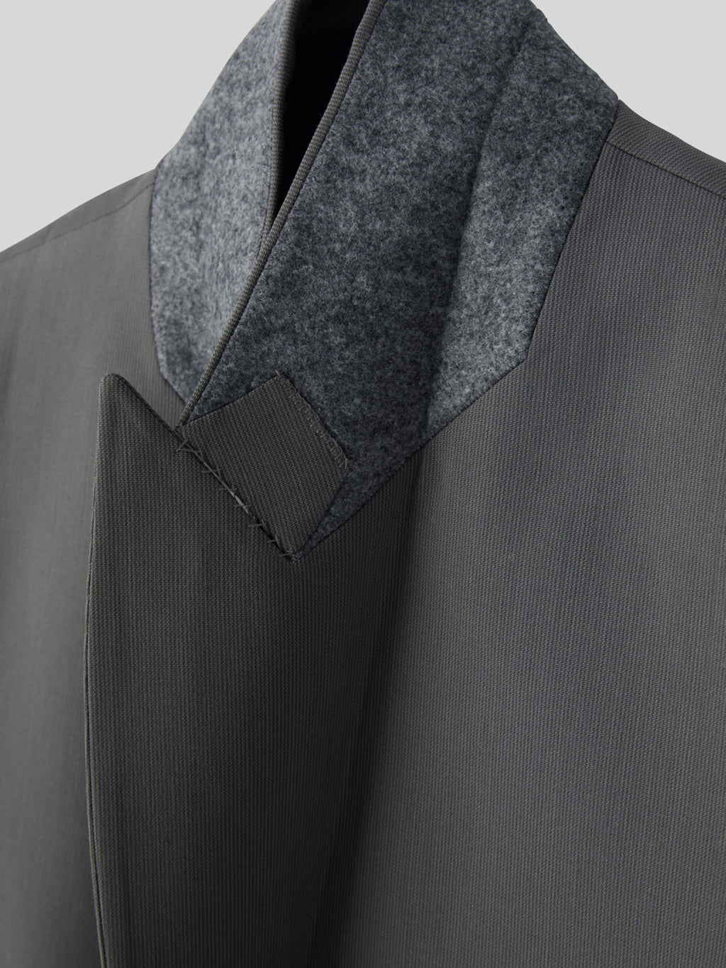 Recto - Structured Single Suit Jacket (Midnight Grey) product image 12 | TRAB K-Fashion Australia