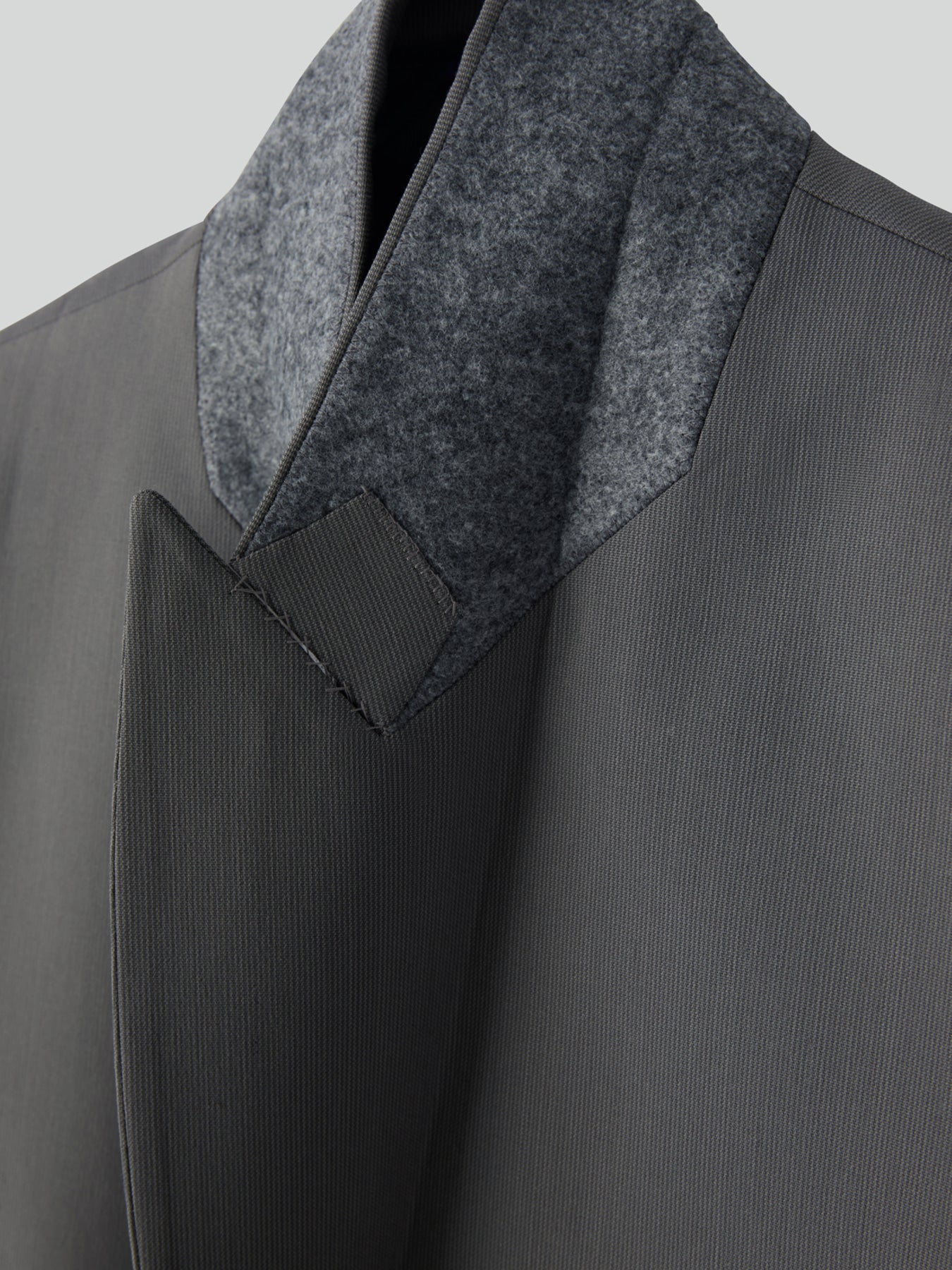 Recto - Structured Single Suit Jacket (Midnight Grey) product image 12 | TRAB K-Fashion Australia