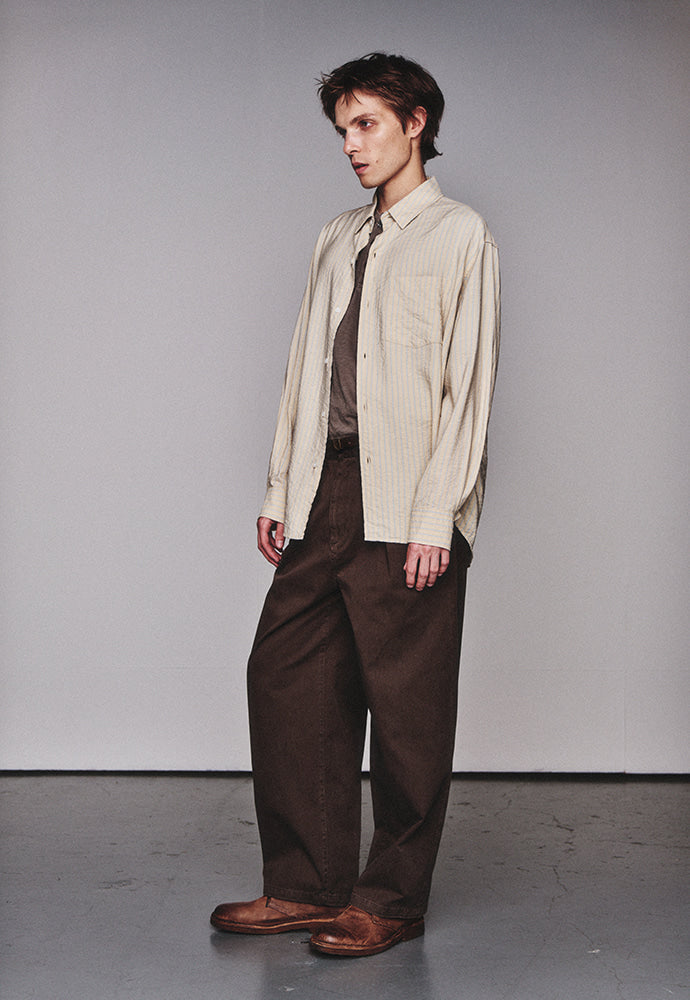 Art if acts - Wrinkle Rayon Shirt (French Beige) product image 2 | TRAB K-Fashion Australia