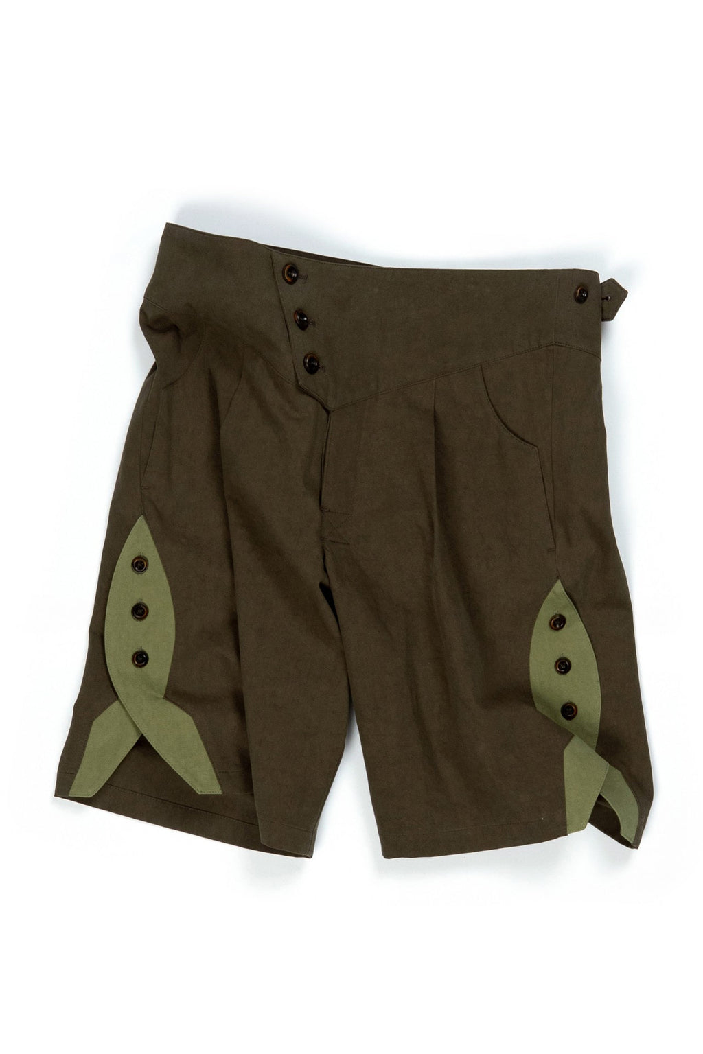 Ioedle - Rocket Slit Shorts (Brown) product image 2 | TRAB K-Fashion Australia