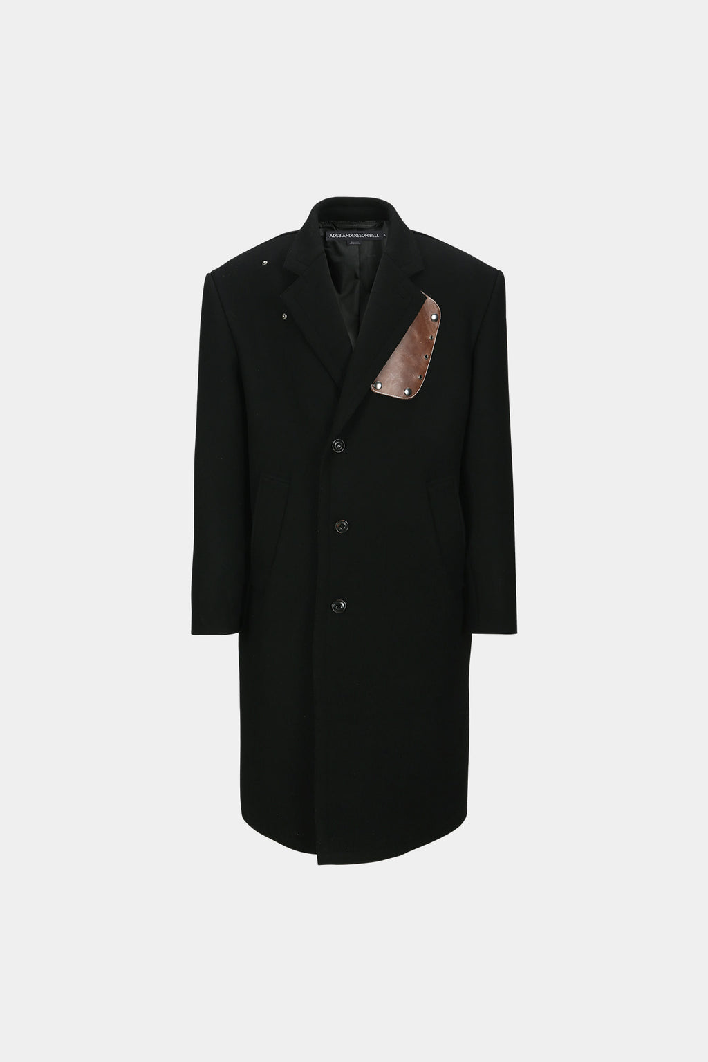 Andersson Bell - Unisex James Wool Coat (Black) product image 12 | TRAB K-Fashion Australia