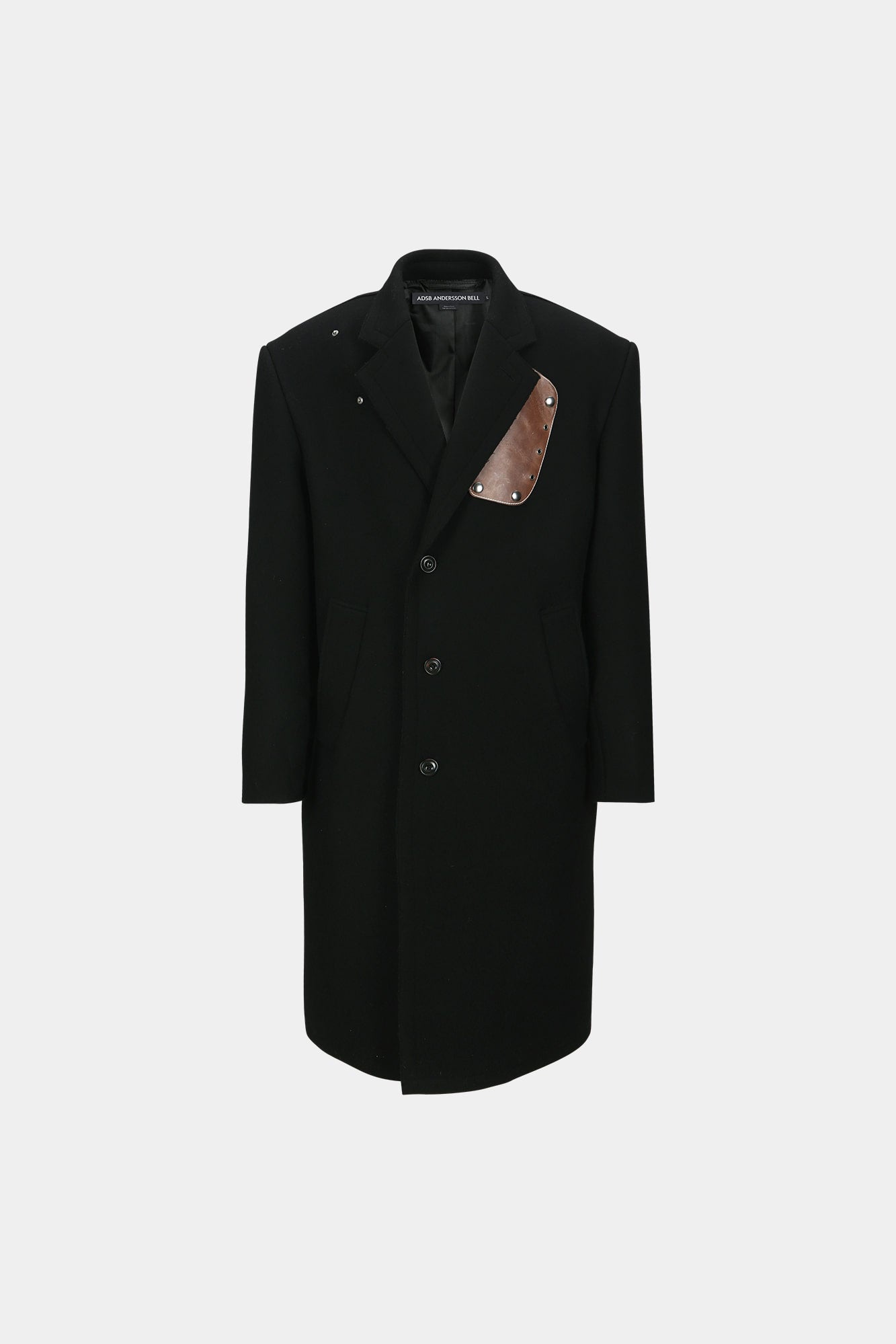 Andersson Bell - Unisex James Wool Coat (Black) product image 12 | TRAB K-Fashion Australia