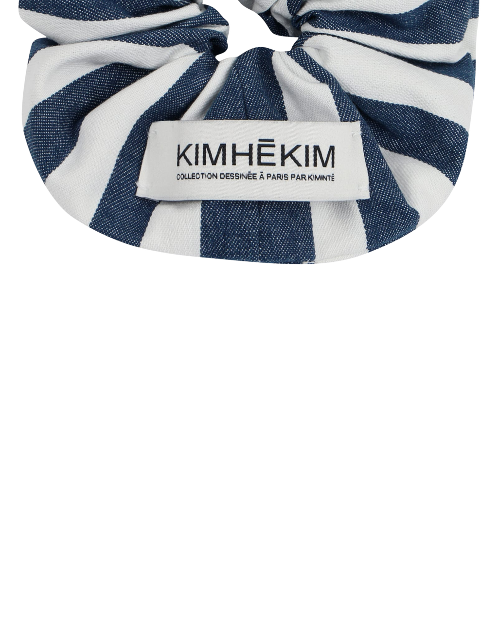 Kimhe Kim - Oversized Satin Scrunchie (Navy) product image 3 | TRAB K-Fashion Australia
