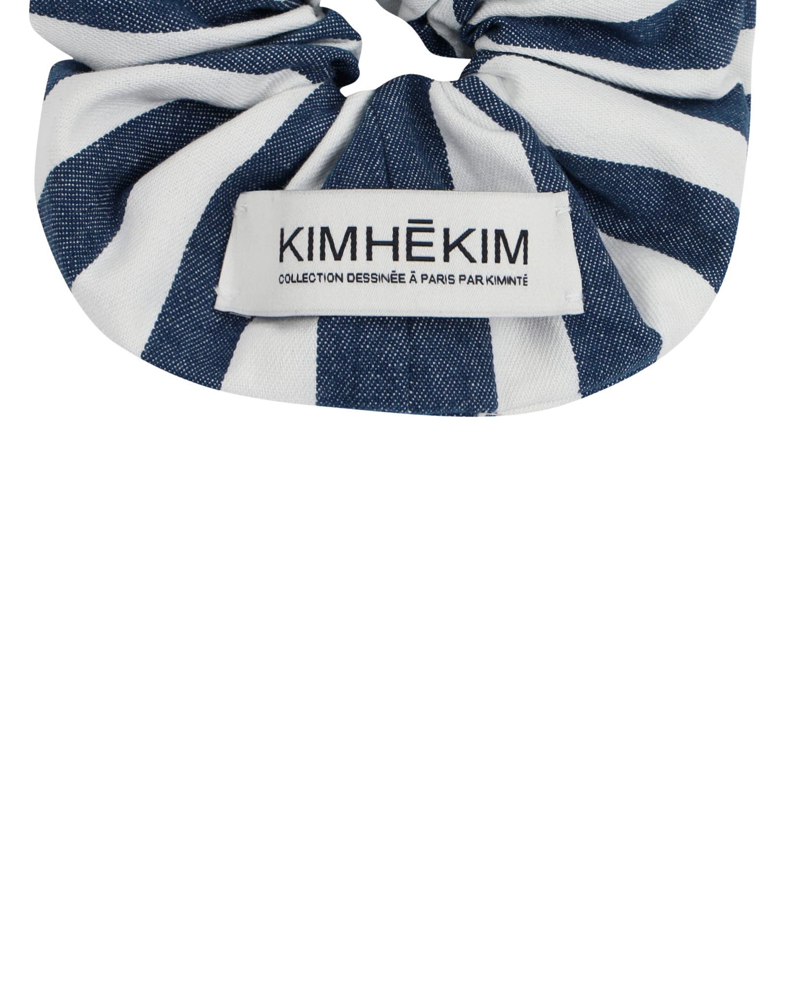 Kimhe Kim - Oversized Satin Scrunchie (Navy) product image 3 | TRAB K-Fashion Australia