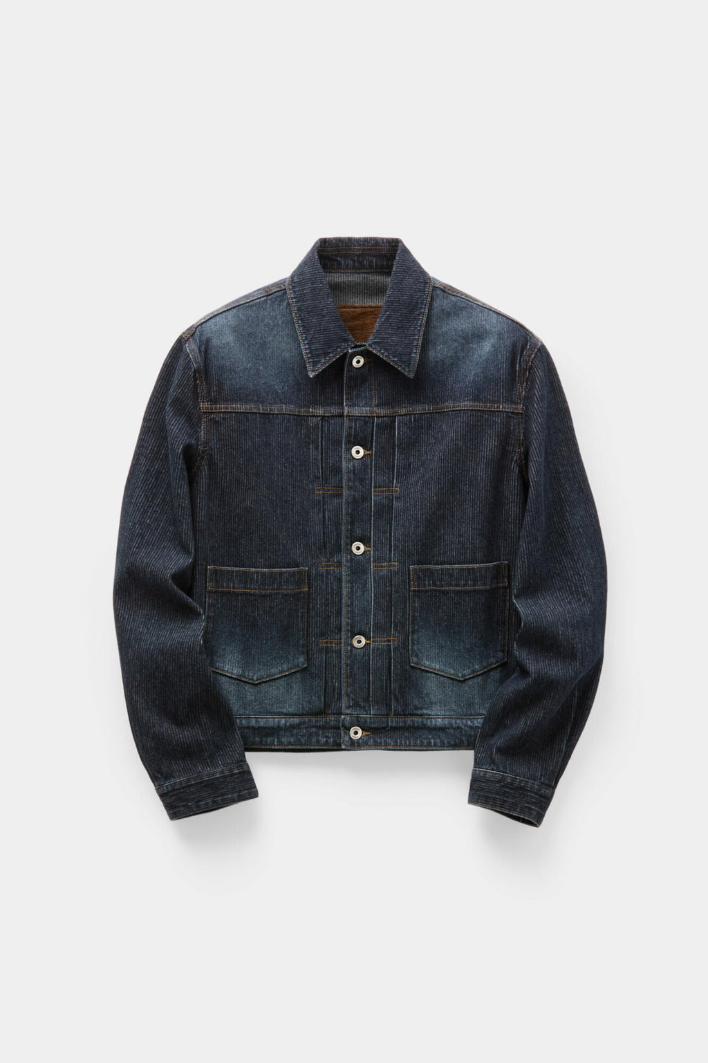 Coor - Type 2 Twill Washed Trucker Jacket (Washed Indigo) product image 1 | TRAB K-Fashion Australia