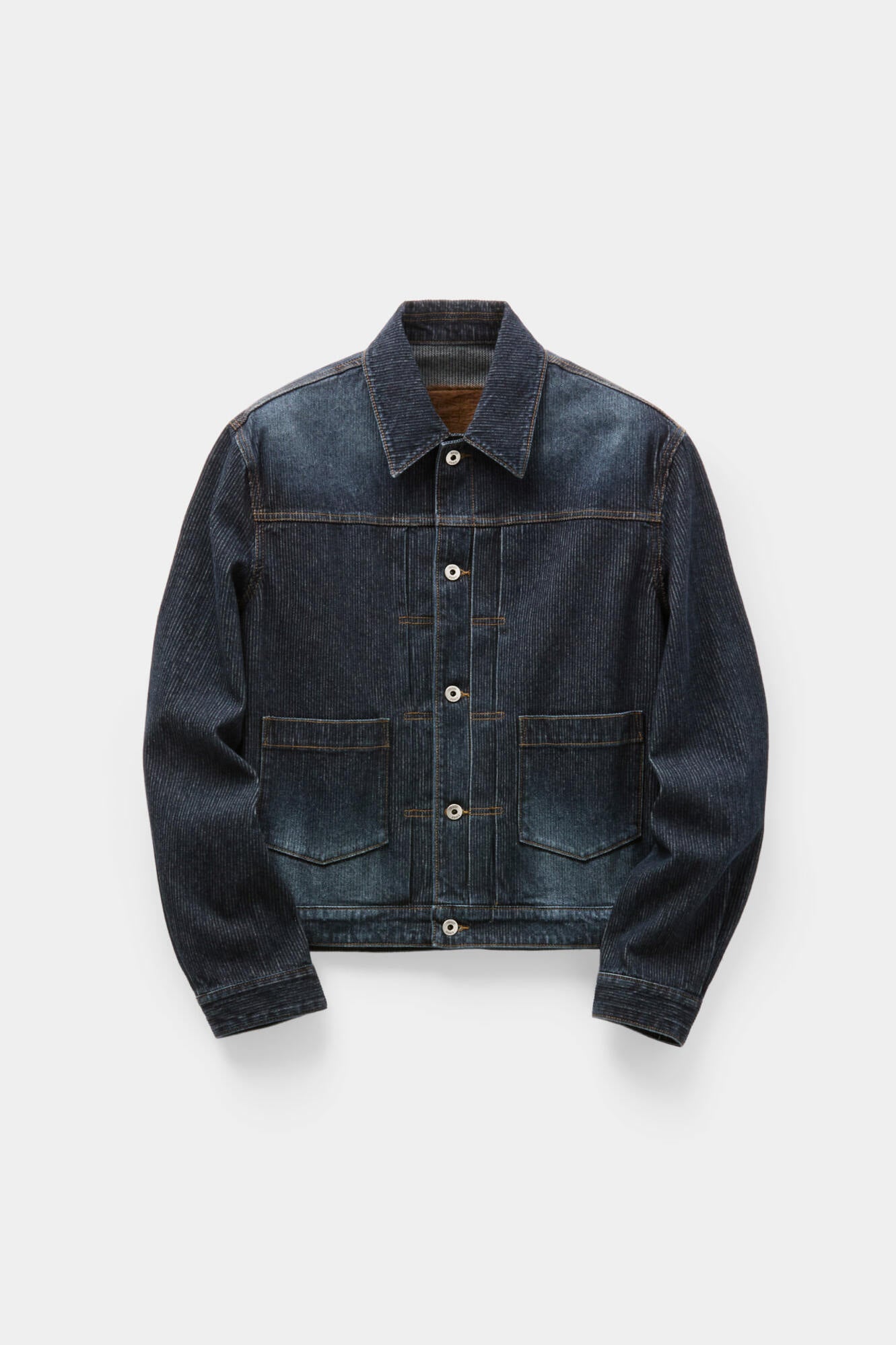 Coor - Type 2 Twill Washed Trucker Jacket (Washed Indigo) product image 1 | TRAB K-Fashion Australia