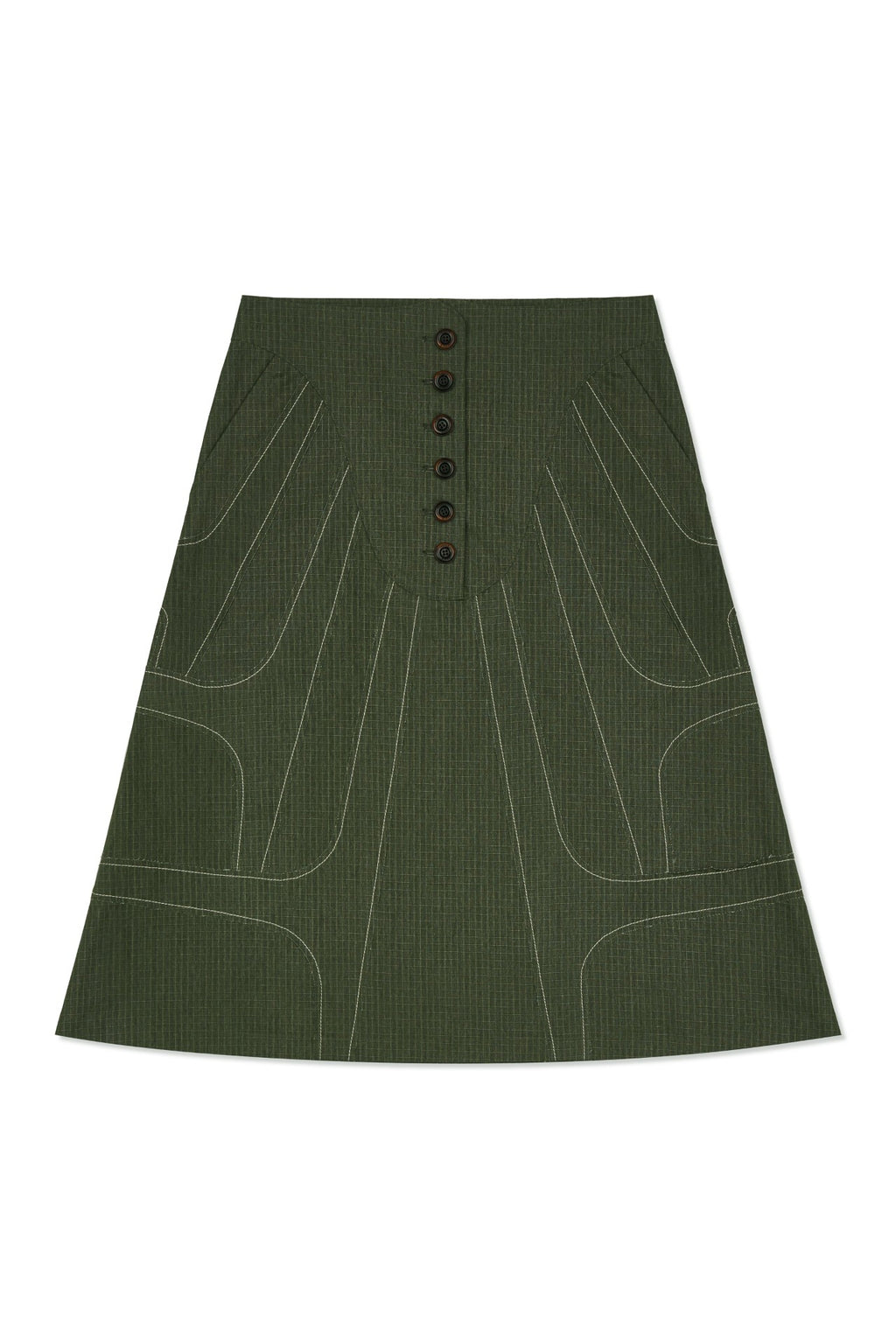 Ioedle - Streamline Skirt (Green) product image 2 | TRAB K-Fashion Australia