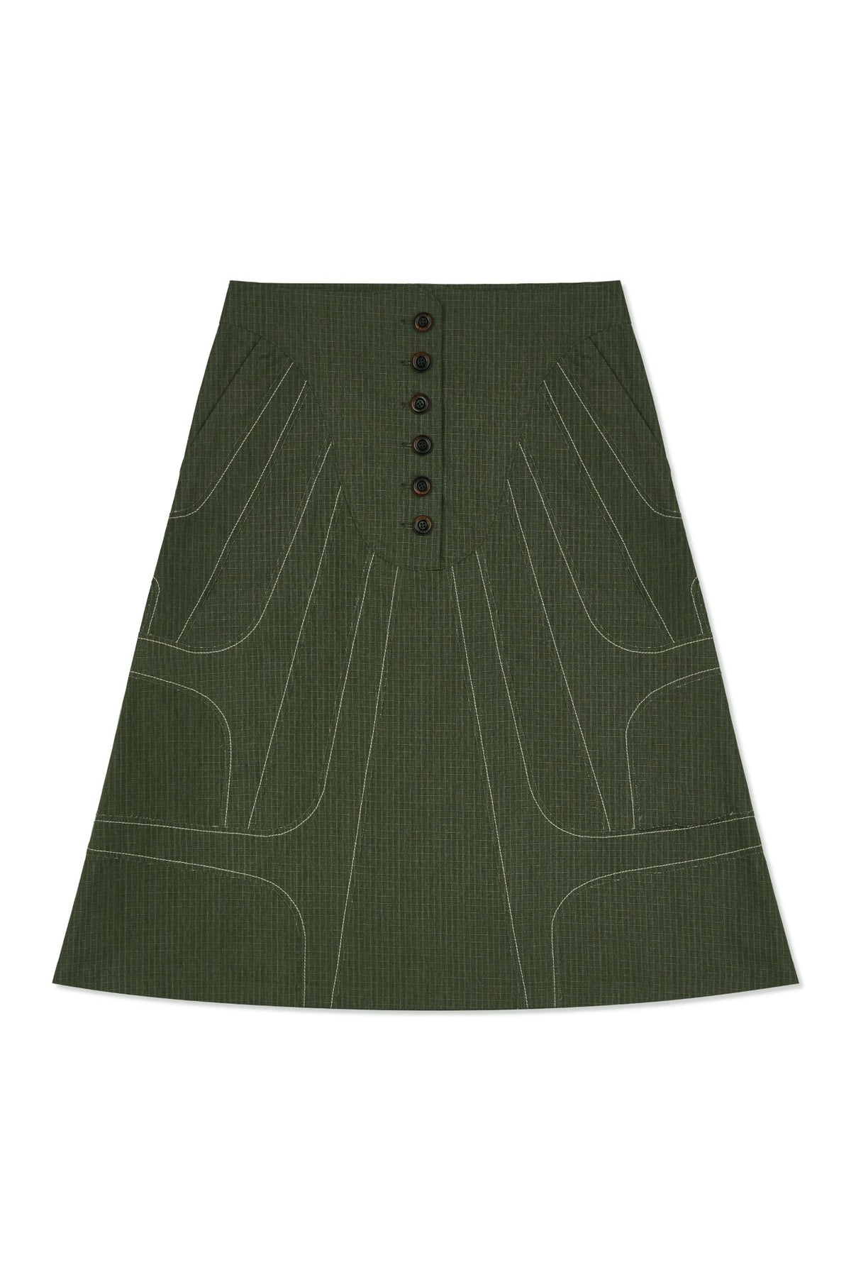 Ioedle - Streamline Skirt (Green) product image 2 | TRAB K-Fashion Australia