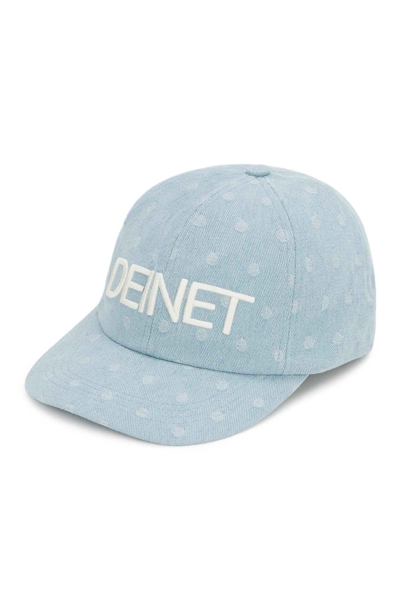 Deinet - Deinet Dot Denim Logo Cap (Light Blue) product image 2 | TRAB K-Fashion Australia