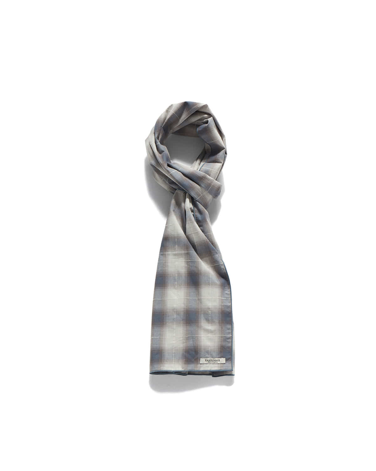 Eastlogue - Pattern Scarf (L.grey & Blue Check) product image 8 | TRAB K-Fashion Australia