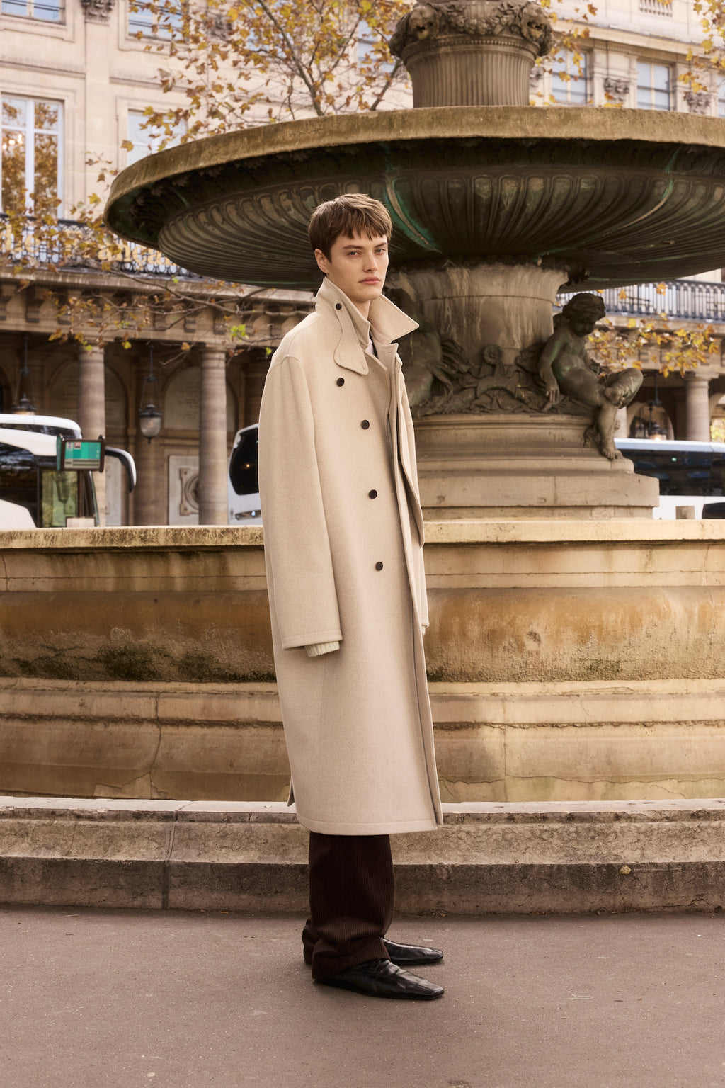 STU - Waist Strap Pants In Dark (Brown) product image 6 | TRAB K-Fashion Australia