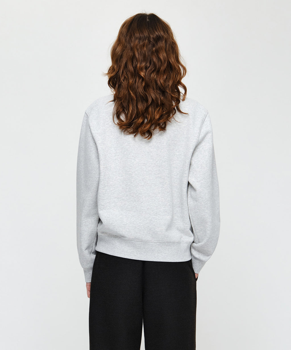 Marithe & Francois Girbaud - Eiffel Classic Logo Sweatshirt (Light Heather Gray) product image 3 | TRAB K-Fashion Australia