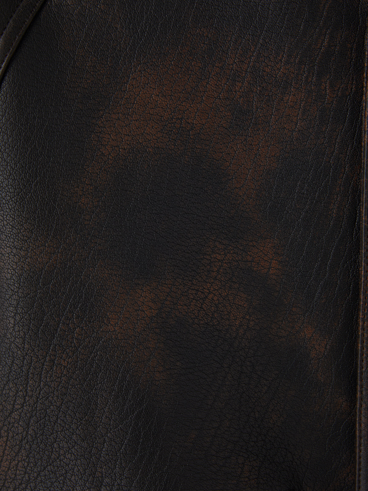 Recto - Oversized Shearing Leather Jumper (Vintage Brown) product image 14 | TRAB K-Fashion Australia