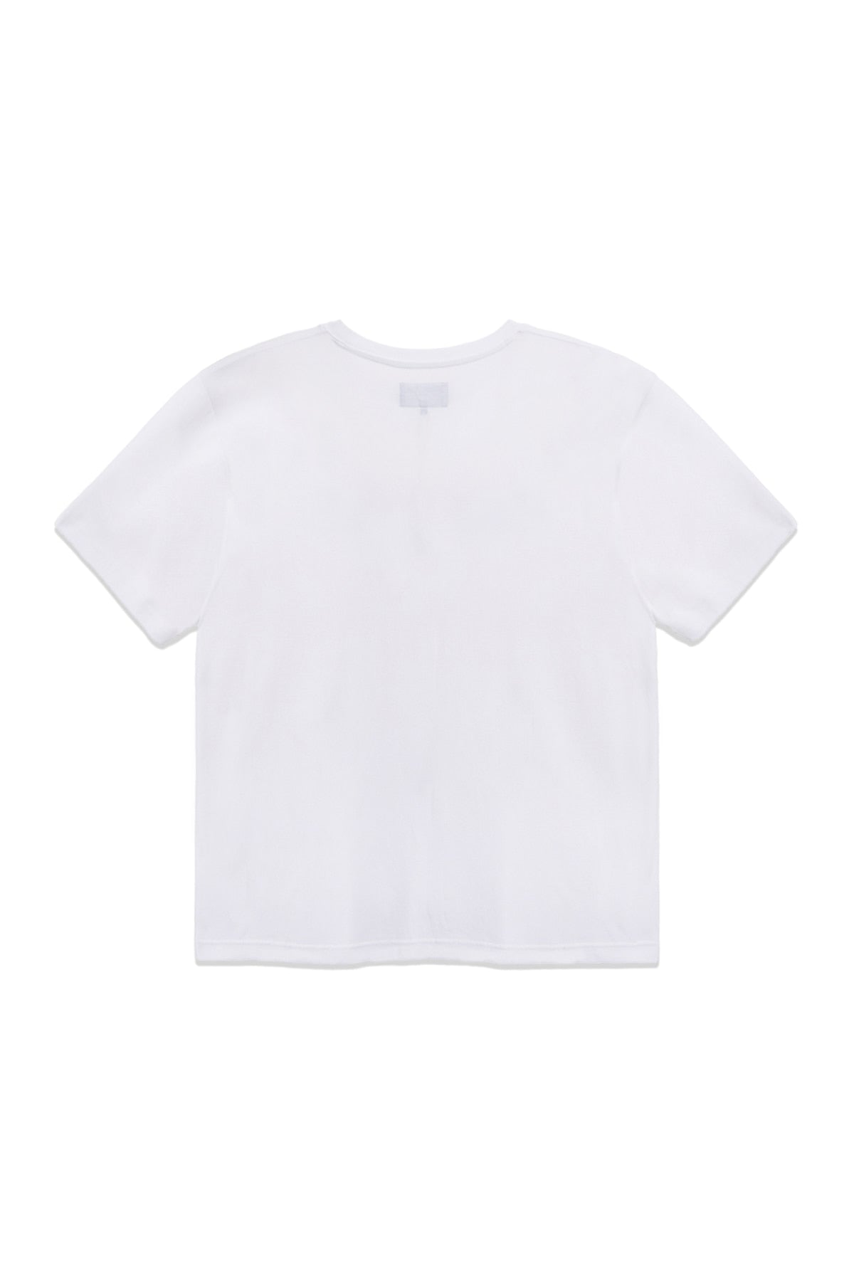 Matin Kim - Stamp Logo Graphic Oversize Top (White) product image 2 | TRAB K-Fashion Australia