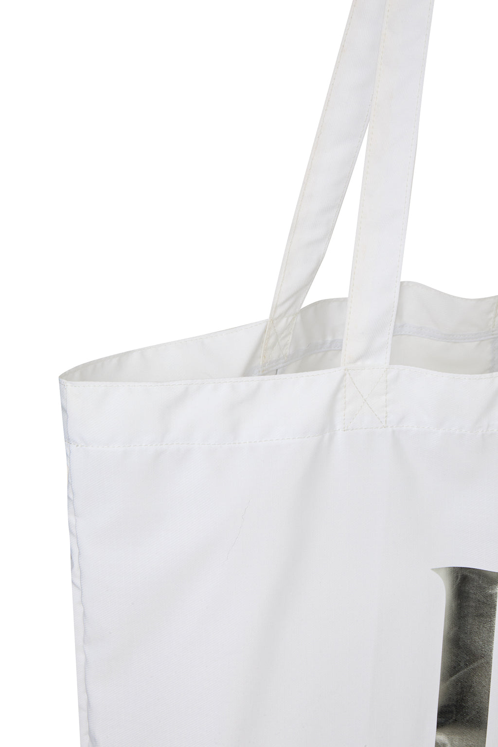 Deinet - Point Logo Shoulder Big Bag (White) product image 13 | TRAB K-Fashion Australia