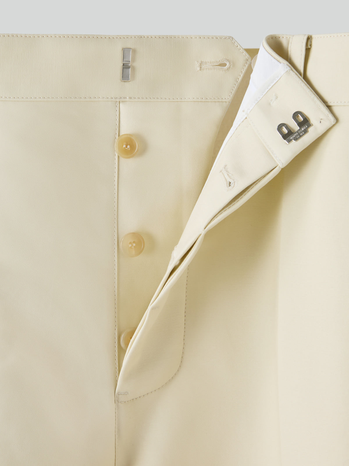Recto - Button Fly Crop Pants (Butter Beige) product image 6 | TRAB K-Fashion Australia