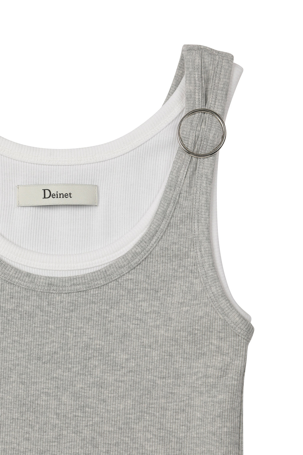 Deinet - Layered Ring Sleeveless (Melange Grey) product image 12 | TRAB K-Fashion Australia