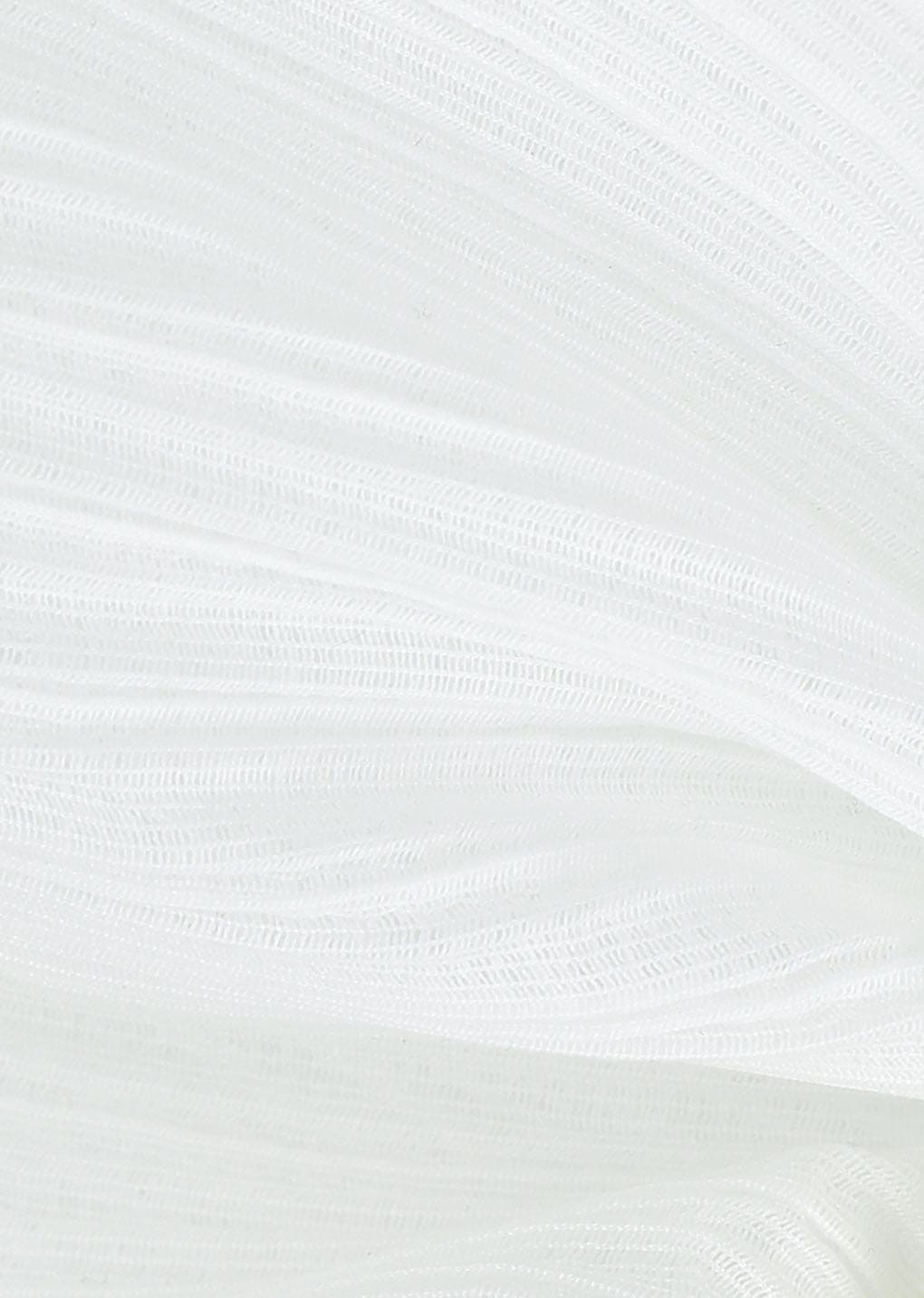 Amomento - Pleats Curved Skirt (White) product image 11 | TRAB K-Fashion Australia