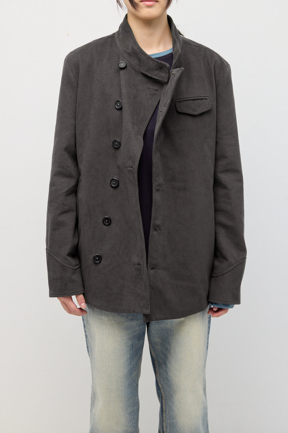 Hatchingroom - Fencing Coat (Charcoal) product image 12 | TRAB K-Fashion Australia