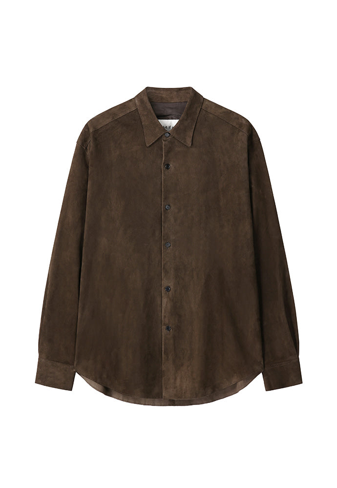 Art if acts - Goat Suede Shirt (Whiskey) product image 5 | TRAB K-Fashion Australia