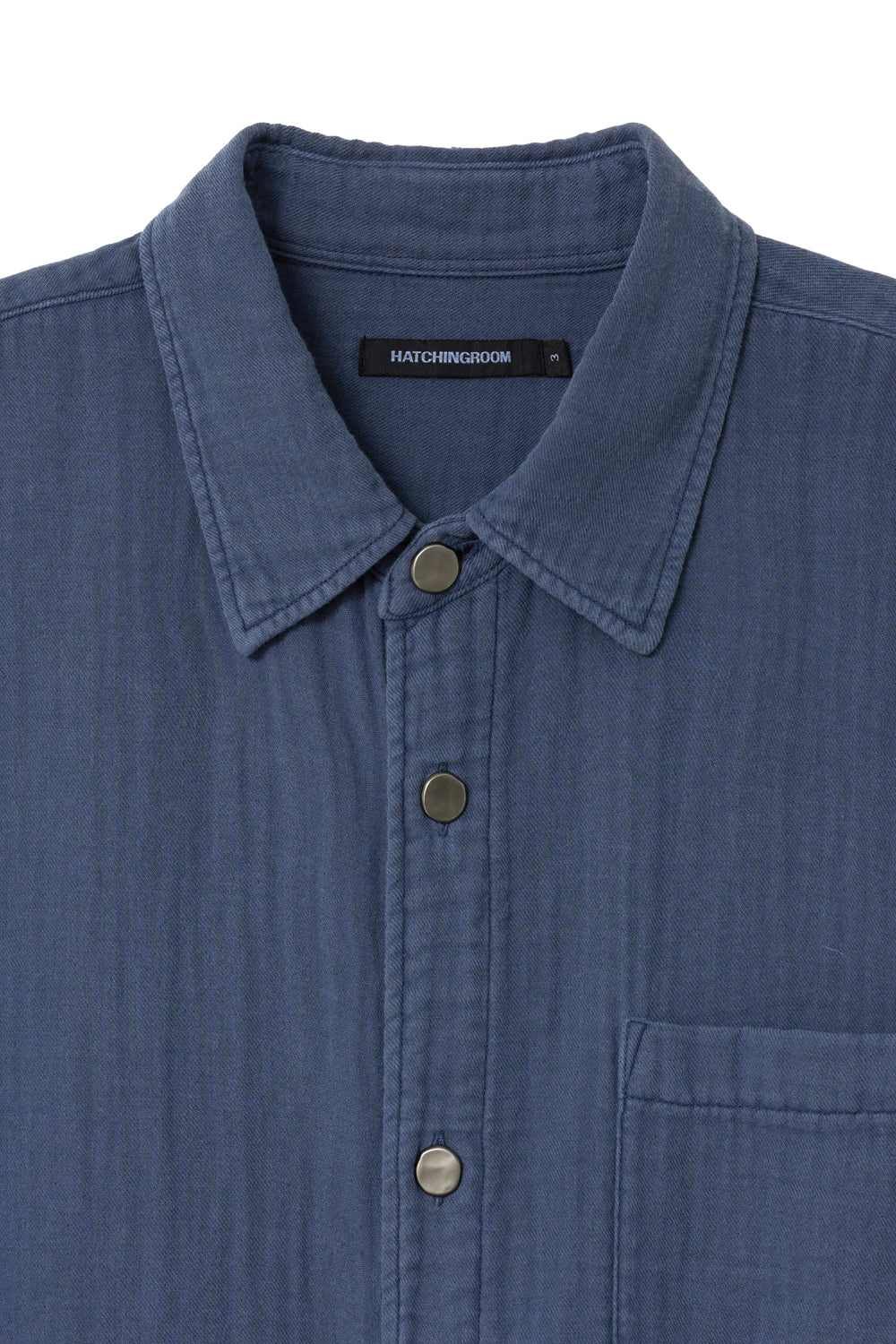 Hatchingroom - Loosed Shirt Double Face Blue (Grey) product image 3 | TRAB K-Fashion Australia