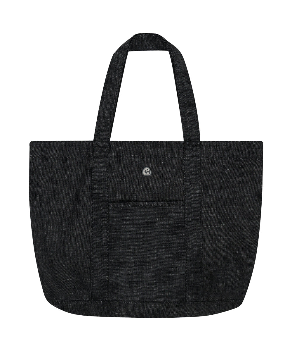 Coyseio - Reversible Check Denim Bag (Black) product image 12 | TRAB K-Fashion Australia