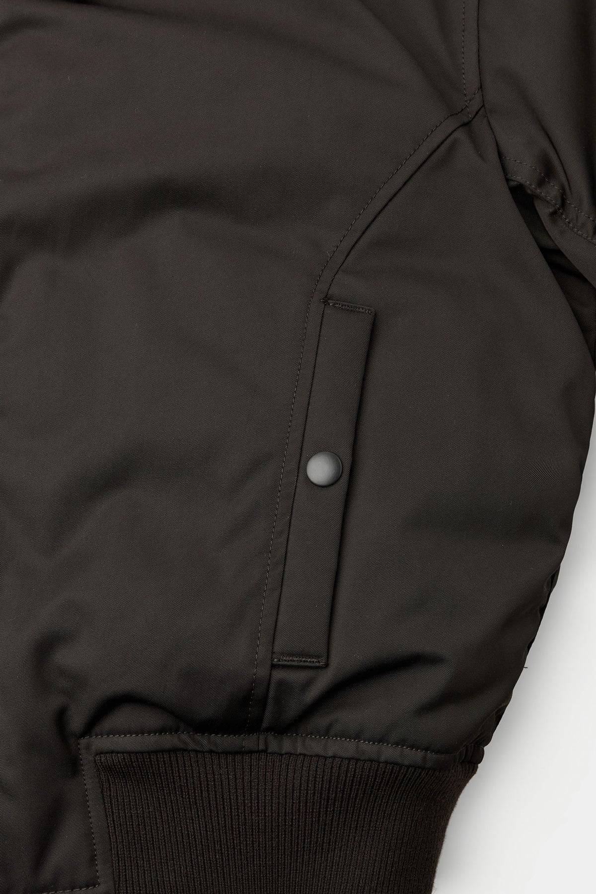 Coor - Collar Neck Down Bomber (Dark Brown) product image 6 | TRAB K-Fashion Australia
