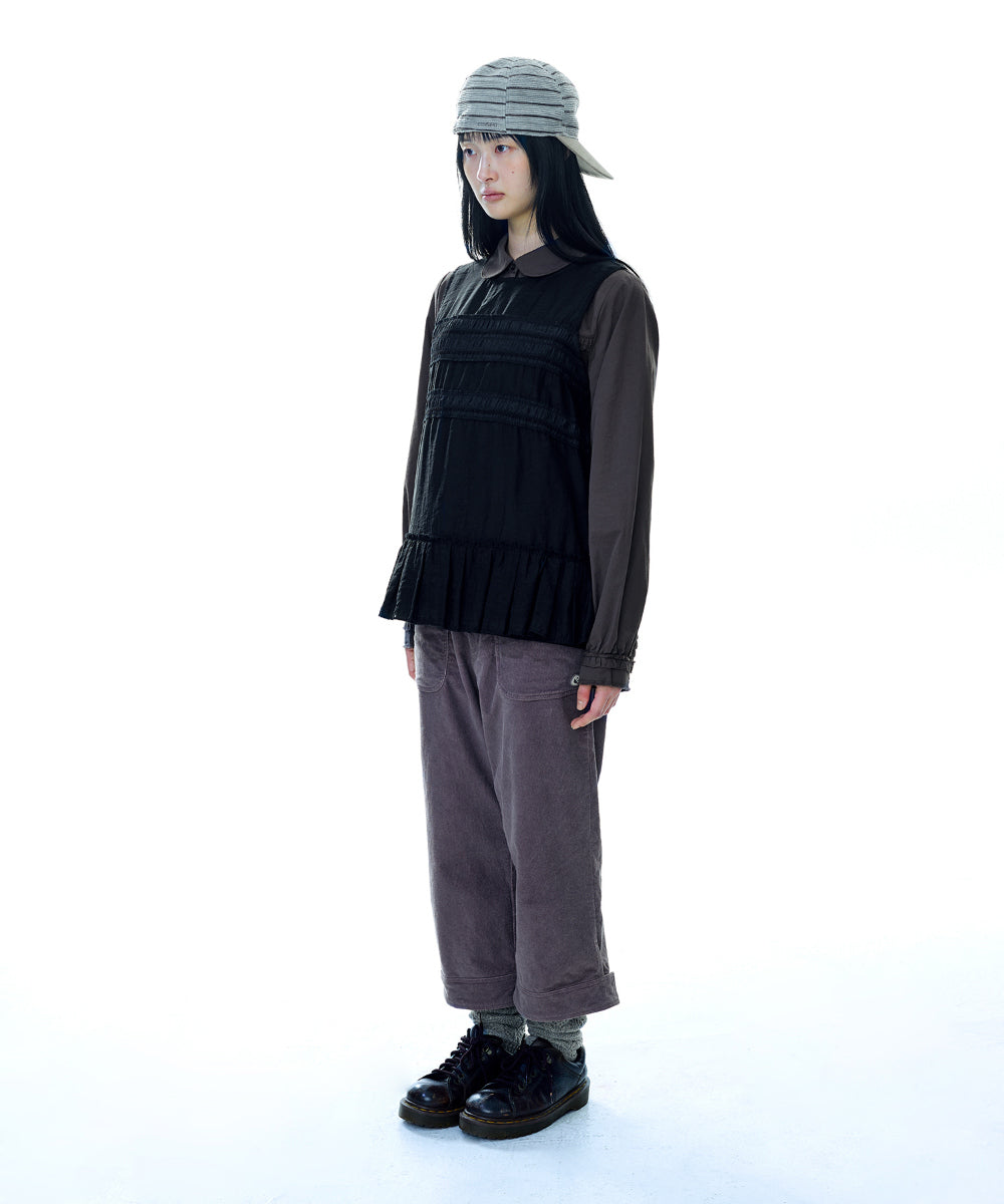 Coyseio - Sheer Layered Sleeveless (Black) product image 11 | TRAB K-Fashion Australia