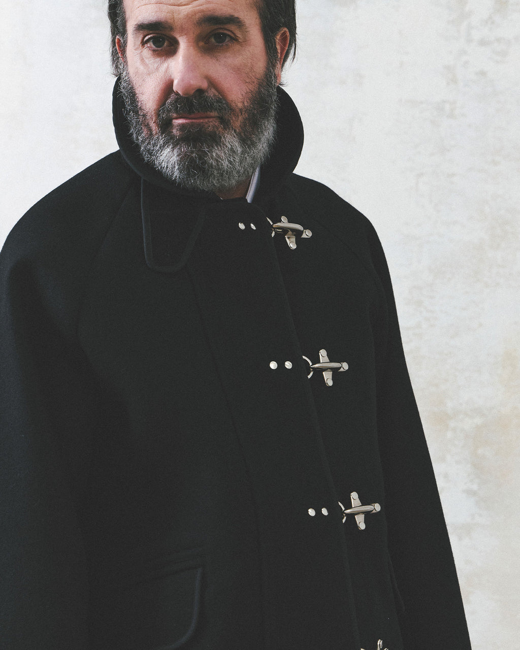 Eastlogue - Fireman Jacket (Black Melton) product image 3 | TRAB K-Fashion Australia