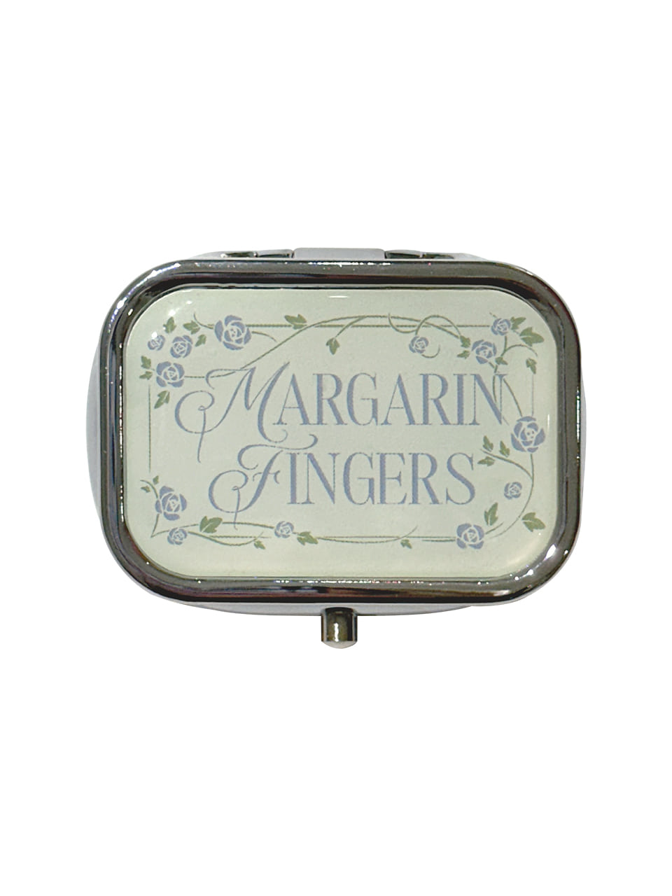Margarin Fingers - Mirror Mini Tin Case (Light Yellow) product image 2 | TRAB K-Fashion Australia
