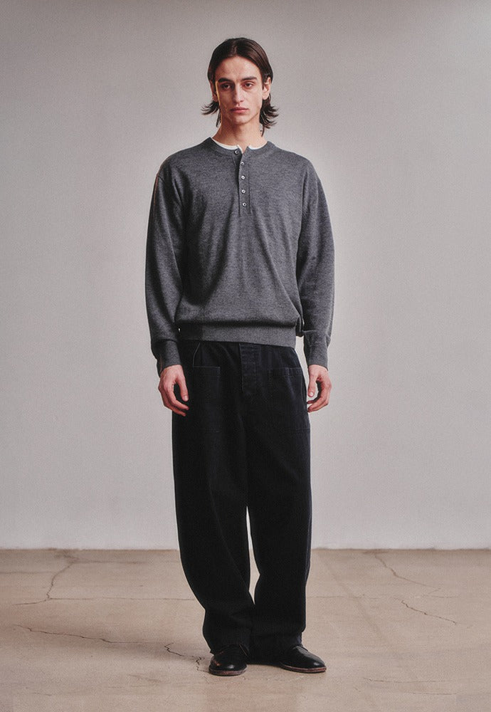 Art if acts - Liam Henley Sweater (Stone) product image 1 | TRAB K-Fashion Australia