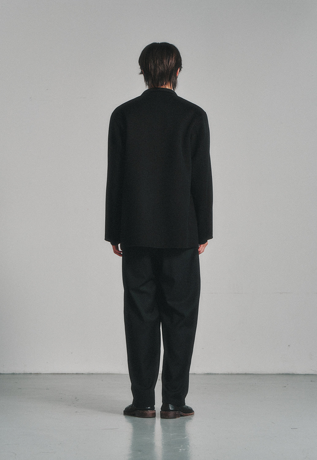 Art if acts - Handmade High Collar Coat (Black) product image 4 | TRAB K-Fashion Australia